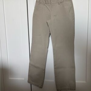 Eddie Bauer Tan Chinos with Straight Leg Cut